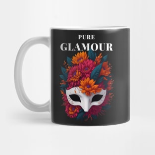 Pure Glamour Flower Mask Mug